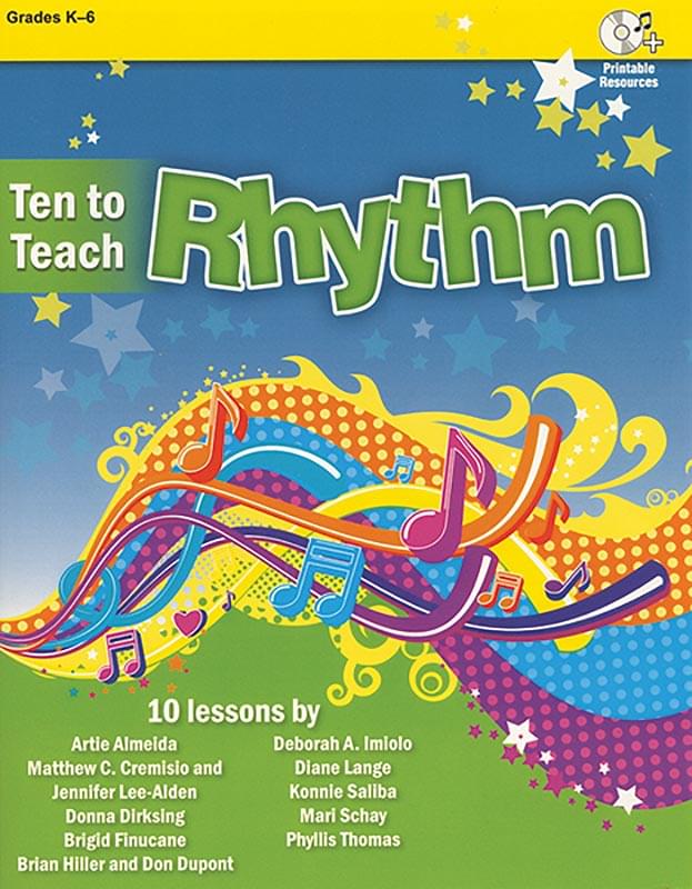 Ten To Teach - Rhythm - Book/CD-ROM cover