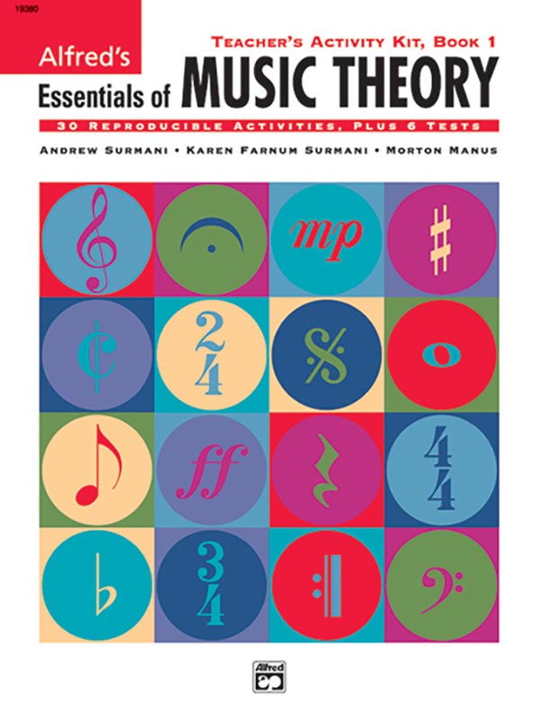 Alfred's Essentials Of Music Theory - Teacher's Activity Kits