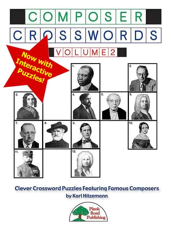 Composer Crosswords Volume 2