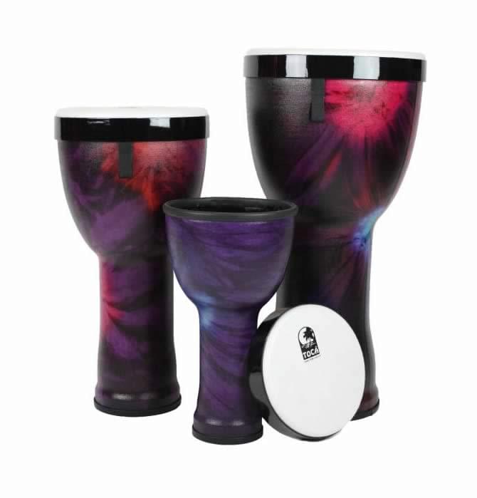 Toca Sympatico Nesting Djembes - Woodstock Purple