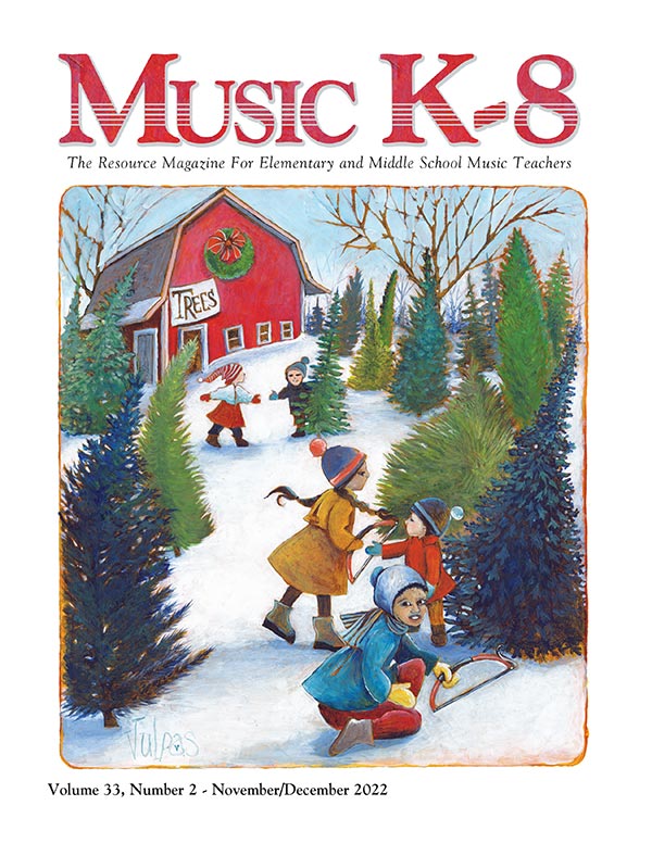 Current Issue of Music K-8 magazine