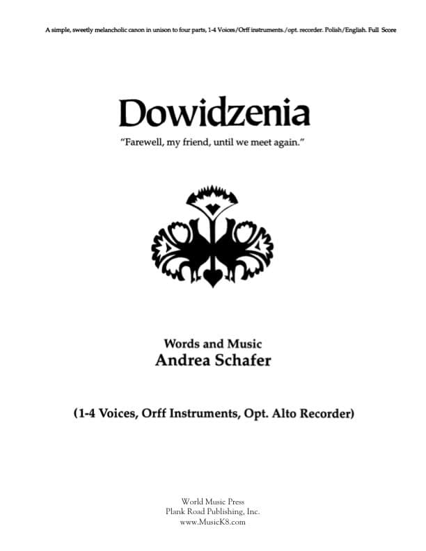 Dowidzenia - Farewell, My Friend, Until We Meet Again Cover