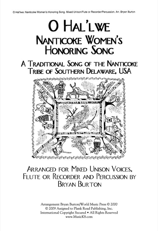 O Hal'lwe - Nanticoke Women's Honoring Song Cover