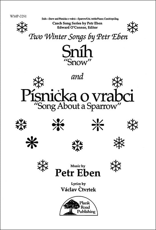 Two Winter Songs - Sníh and Písnicka O Vrabci (set) Cover