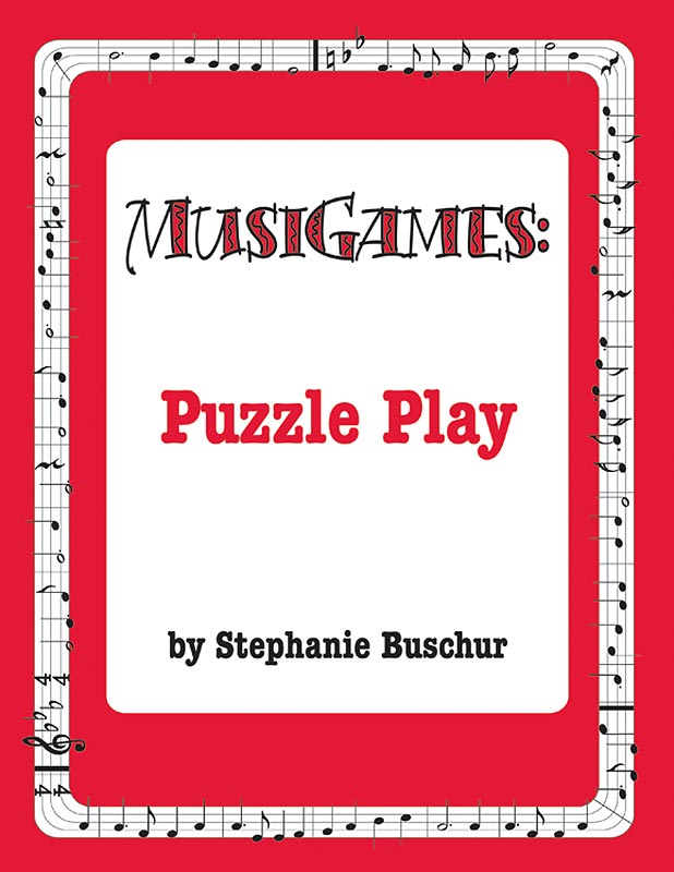 MUSIGAMES - Puzzle Play - Student Workbook cover