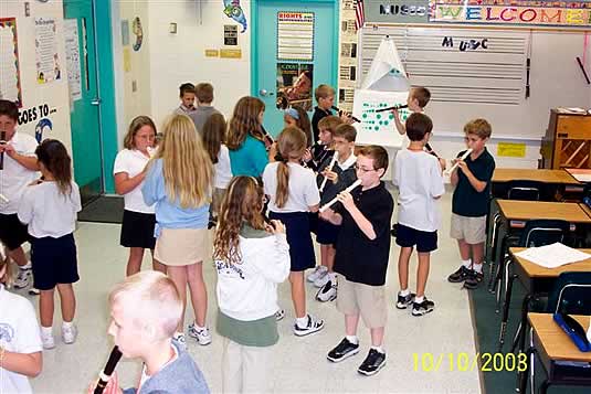 Recorder Karate in use