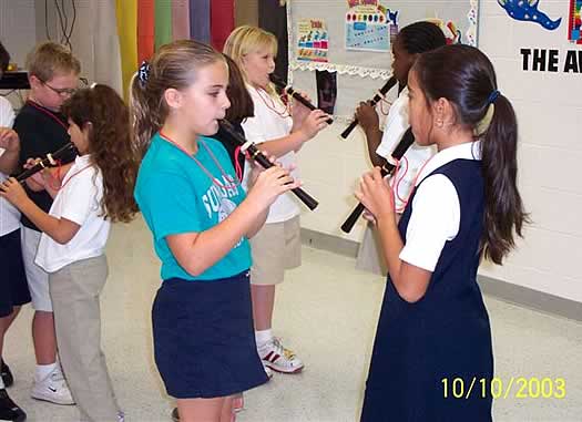 Recorder Karate in use