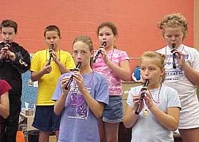 Recorder Karate in use