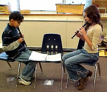 Recorder Karate in use