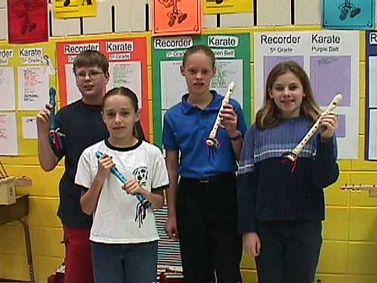 Recorder Karate in use