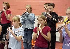 Recorder Karate in use