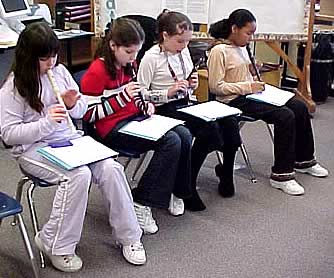 Recorder Karate in use