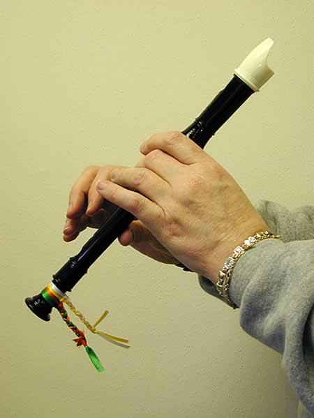 Recorder Karate in use