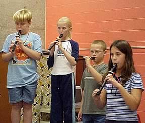 Recorder Karate in use