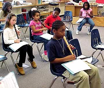 Recorder Karate in use