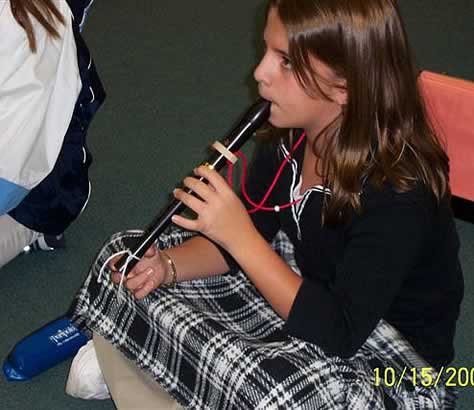 Recorder Karate in use