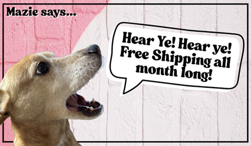 Announcing free shipping