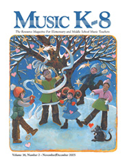 Current Issue Of Music K-8 Magazine