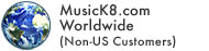 MusicK8.com Worldwide (Non-US Customers)