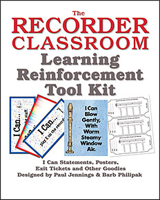 The Recorder Classroom Learning Reinforcement Tool Kit