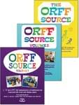 All 3 Orff Source Books - Vols. 1, 2 & 3 cover