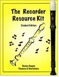 The Recorder Resource Student Book/CD, Vol. 1 with Canto® 1-Piece Green Recorder cover