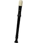 Canto® One-Piece Dark Brown Soprano Recorder cover