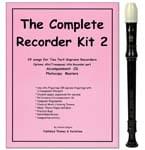 Complete Recorder Student Book/CD, Vol. 2 with Angel One-Piece Recorder