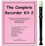 Complete Recorder Student Book/CD, Vol. 2 with Canto® One-Piece Blue Recorder cover