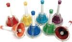 Kidsplay® - 8 Note Combined Handbell/Deskbell Set (C to C) UPC: 4294967295