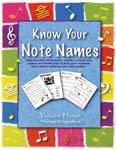 Know Your Note Names - Book w/ PPT CD-ROM cover