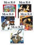 Music K-8 Vol. 18 Full Year (2007-08) - Downloadable  Back Volume - PDF Mags w/Audio Files & PDF Parts cover