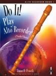 Do It! - Alto Recorder - Student Book 1 w/CD cover