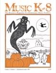 Music K-8, Vol. 2, No. 1 - Print & Downloadable Issue (Magazine, Audio, Parts) cover