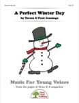 A Perfect Winter Day - Kit with CD cover