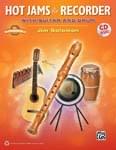 Hot Jams For Recorder - Book/CD cover
