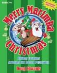 Merry Marimba Christmas - Book cover