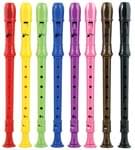 Blueberry (Blue) - FIRSTNOTE - One-Piece Solid-Color Soprano Recorder cover