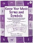 Know Your Music Terms And Symbols - Book w/ PPT CD-ROM cover