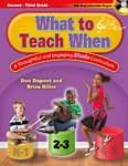What To Teach When - Grades 2-3 - Book/CD-ROM cover