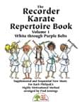 The Recorder Karate Repertoire Book - Vol 1 - Kit with CD cover