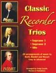 Classic Recorder Trios - Book ISBN: 9781927062548