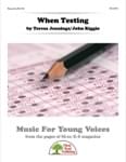 When Testing - Downloadable Kit cover