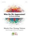 Who Do We Appreciate? - Downloadable Kit