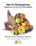 Ode To Thanksgiving - Downloadable Kit