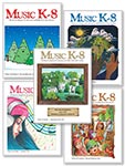 Music K-8 Vol. 30 Full Year (2019-20) - Downloadable Back Volume - PDF Mags w/Audio Files & PDF Parts