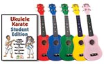 Ukulele Karate Student Book/Diamond Head Soporano Ukulele Combos
