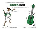 Ukulele Award Belt Certificates - Downloadable / Fillable Certificates