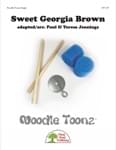 Sweet Georgia Brown - Downloadable Noodle Toonz Single w/ Scrolling Score Video cover