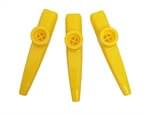 Yellow Kazoos - each (less than 10)